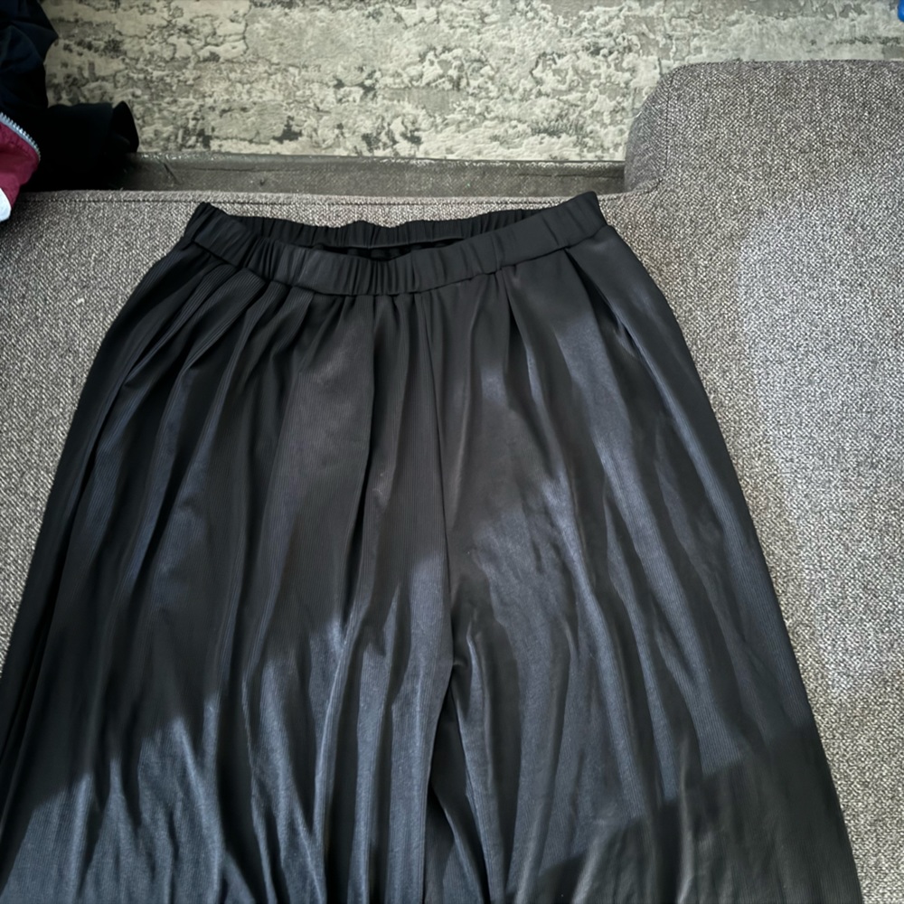 Cider NEW black XL wide leg pants